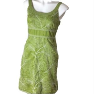 ANN TAYLOR dress one inch straps side zipper